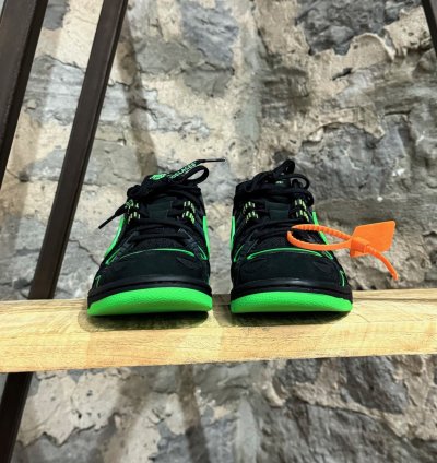 Nike Off-white Black Air Rubber Dunk Sneakers