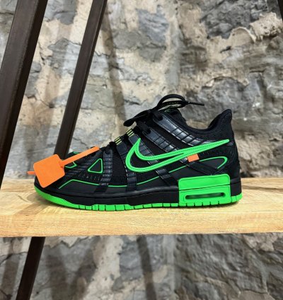 Nike Off-white Black Air Rubber Dunk Sneakers