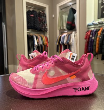 Nike Zoom Fly Off-white Pink
