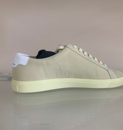 Nubuck Andy Low Top Sneakers In Fanne Yellow
