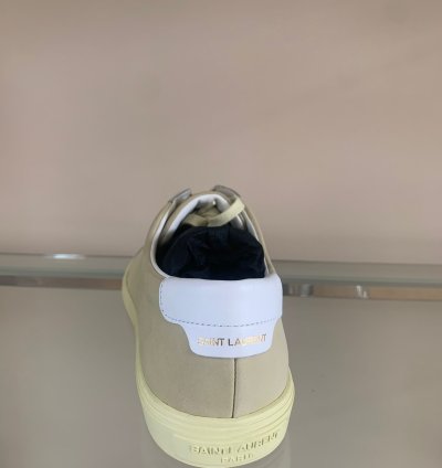 Nubuck Andy Low Top Sneakers In Fanne Yellow