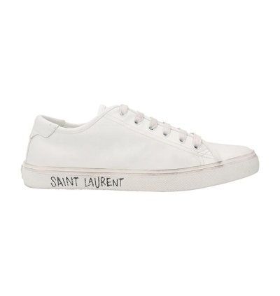 O1bcso1str0125 Malibu Sneakers In Smooth Leather In White