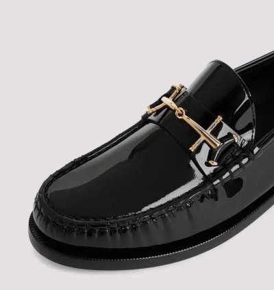 O1bcso1str1024 Le Loafer Penny Slippers In Black