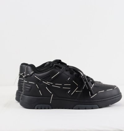 O1rshd Out Of Office Sartorial Stitch Sneakers Black White
