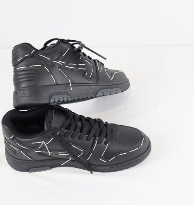 O1rshd Out Of Office Sartorial Stitch Sneakers Black White