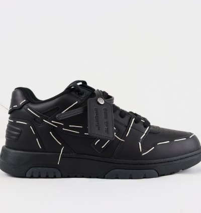 O1rshd Out Of Office Sartorial Stitch Sneakers Black White