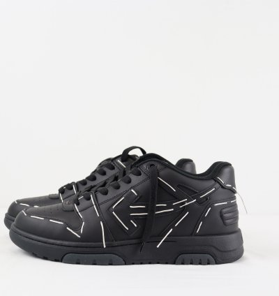 O1rshd Out Of Office Sartorial Stitch Sneakers Black White