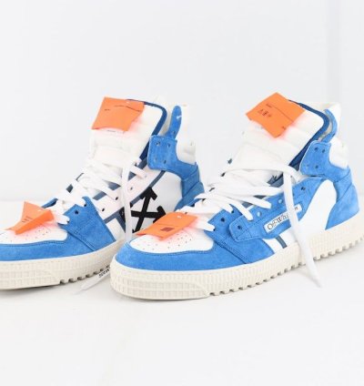 O1rshd1 3 0 Off Court Supreme Suede Sneakers In Blue Black