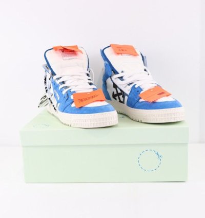 O1rshd1 3 0 Off Court Supreme Suede Sneakers In Blue Black