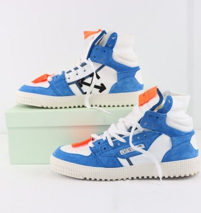 O1rshd1 3 0 Off Court Supreme Suede Sneakers In Blue Black