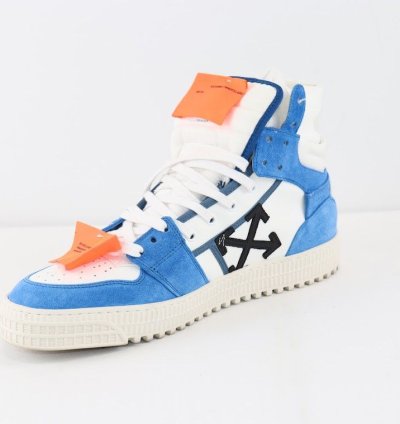 O1rshd1 3 0 Off Court Supreme Suede Sneakers In Blue Black