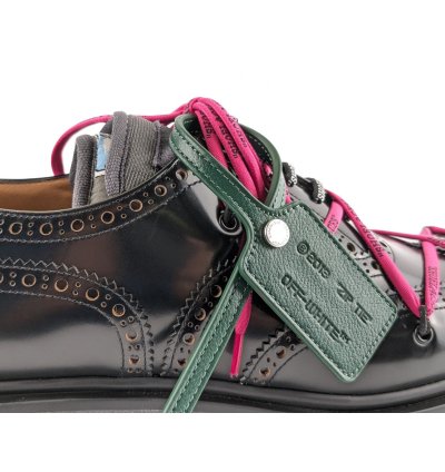 O1rshd1 Burwood Leather Brogues In Black