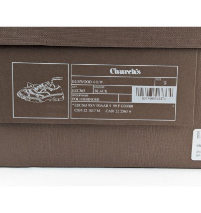 O1rshd1 Burwood Leather Brogues In Black