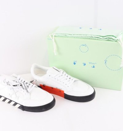 O1rshd1 New Low Vulcanized Sneaker In White Beige