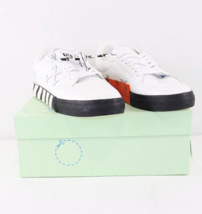O1rshd1 New Low Vulcanized Sneaker In White Beige