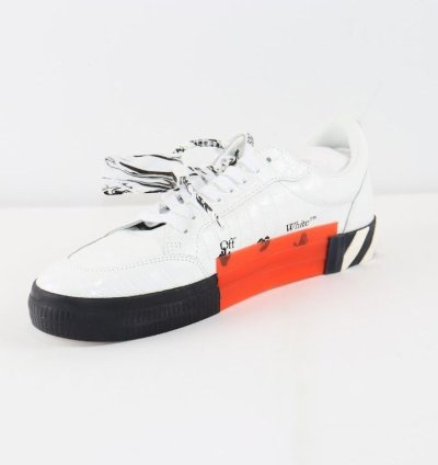 O1rshd1 New Low Vulcanized Sneaker In White Beige