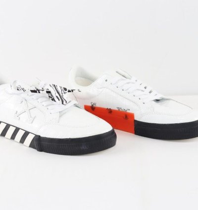 O1rshd1 New Low Vulcanized Sneaker In White Beige