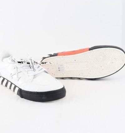 O1rshd1 New Low Vulcanized Sneaker In White Beige
