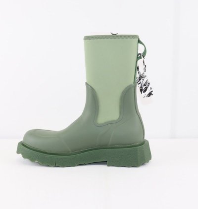 O1rshd1 New Rubber Neoprene Boots In Army Green Orange