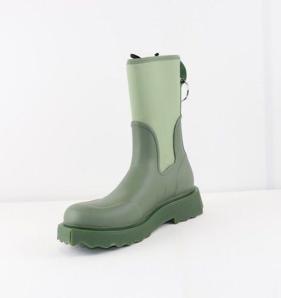 O1rshd1 New Rubber Neoprene Boots In Army Green Orange