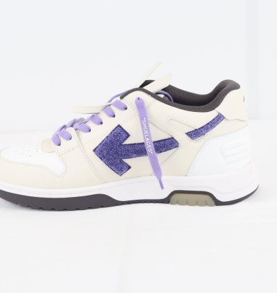 O1rshd1 Out Of Office Sneakers In Cream White Purple