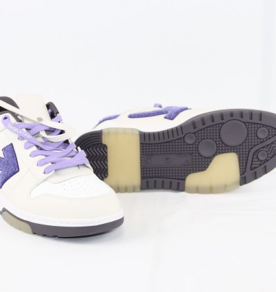 O1rshd1 Out Of Office Sneakers In Cream White Purple