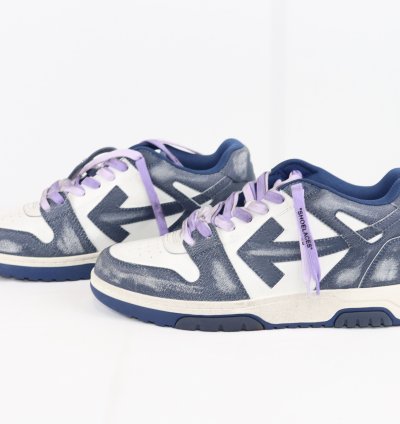 O1rshd1 Out Of Office Sneakers In Vintage Navy Leather