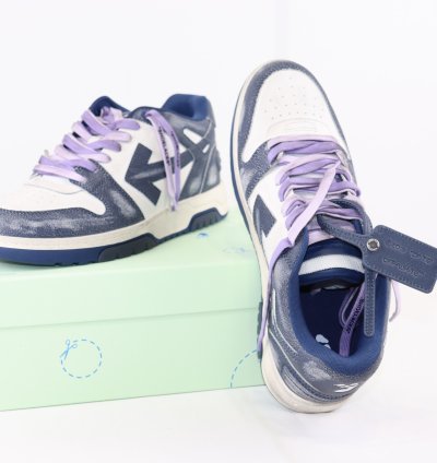 O1rshd1 Out Of Office Sneakers In Vintage Navy Leather