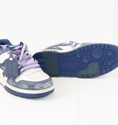 O1rshd1 Out Of Office Sneakers In Vintage Navy Leather