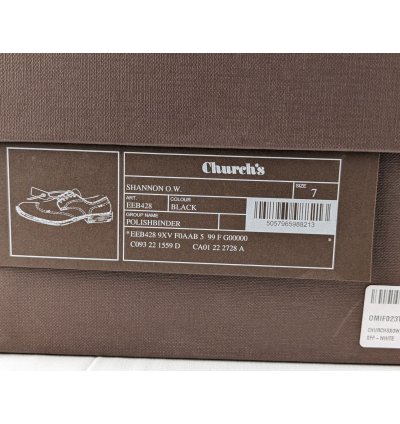 O1rshd1 Shannon Derby Shoes In Black