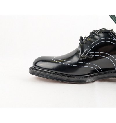 O1rshd1 Shannon Derby Shoes In Black