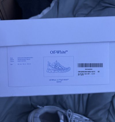 Off White - Be Right Back Sneaker men