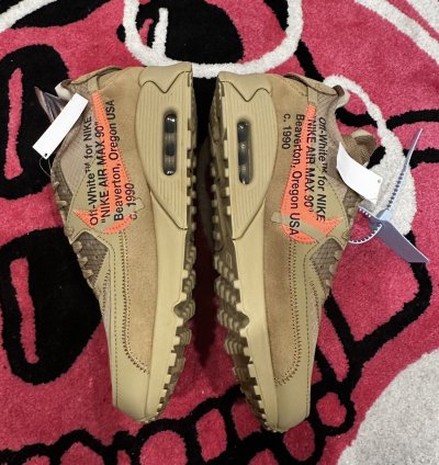 Off White Air Max 90 Desert Ore