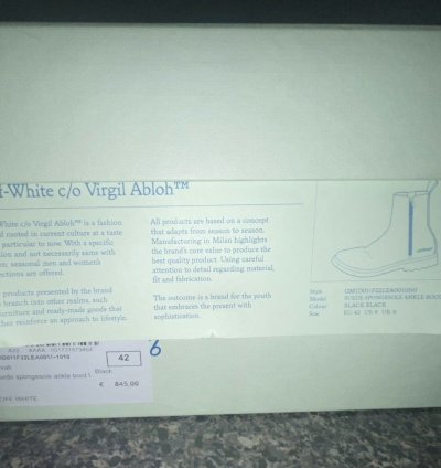 Off White Boots