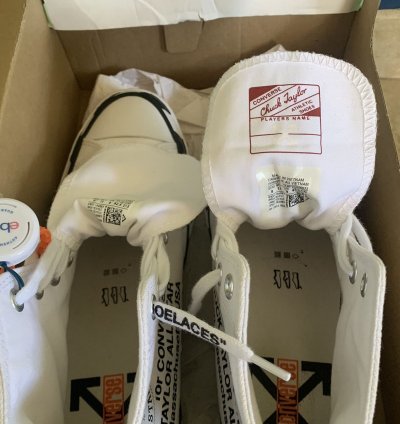 Off White Converse Ebay Verified