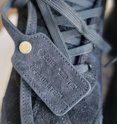 Off White High Top Hiker Boots Black