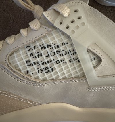 Off White Jordan 4