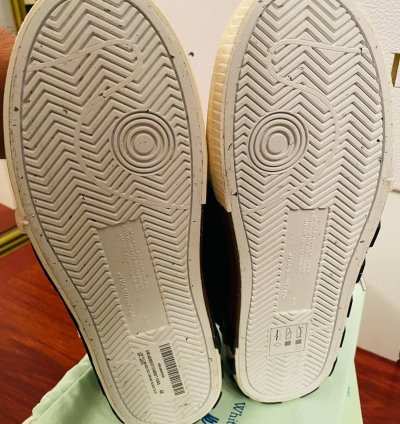 Off White Mid-top Sneakers - Vulcanized Shoes