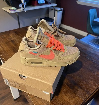 Off White Nike Air Max 90 Desert Ore