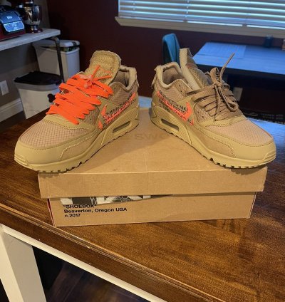 Off White Nike Air Max 90 Desert Ore