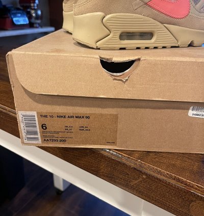Off White Nike Air Max 90 Desert Ore