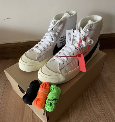 Off White Nike Blazer Mid The Ten