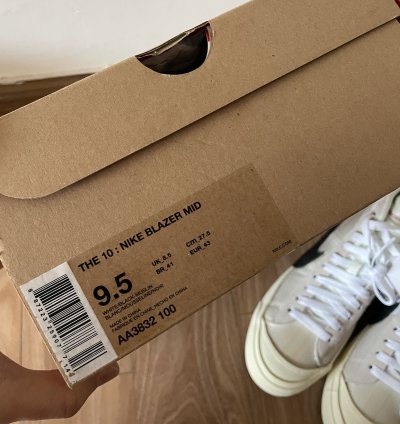 Off White Nike Blazer Mid The Ten