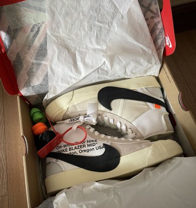 Off White Nike Blazer Mid The Ten