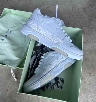 Off White Out Of Office Low Size 41 Pastel Blue