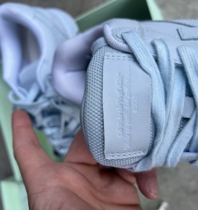 Off White Out Of Office Low Size 41 Pastel Blue