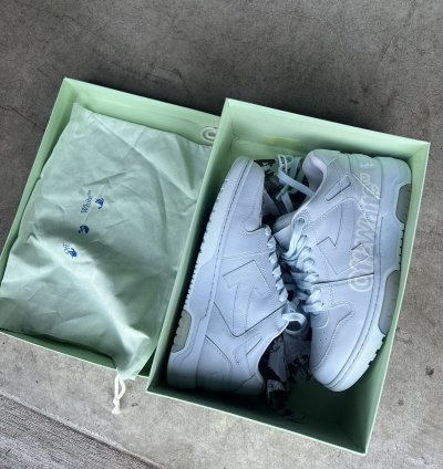 Off White Out Of Office Low Size 41 Pastel Blue