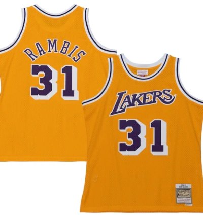 Kurt Rambis Los Angeles Lakers 198485 Swingman Jersey - Gold