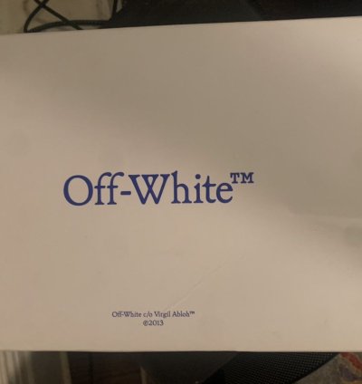 Off White Out Of Office Ooo Low Tops White Black Grey