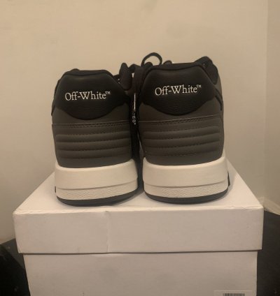Off White Out Of Office Ooo Low Tops White Black Grey